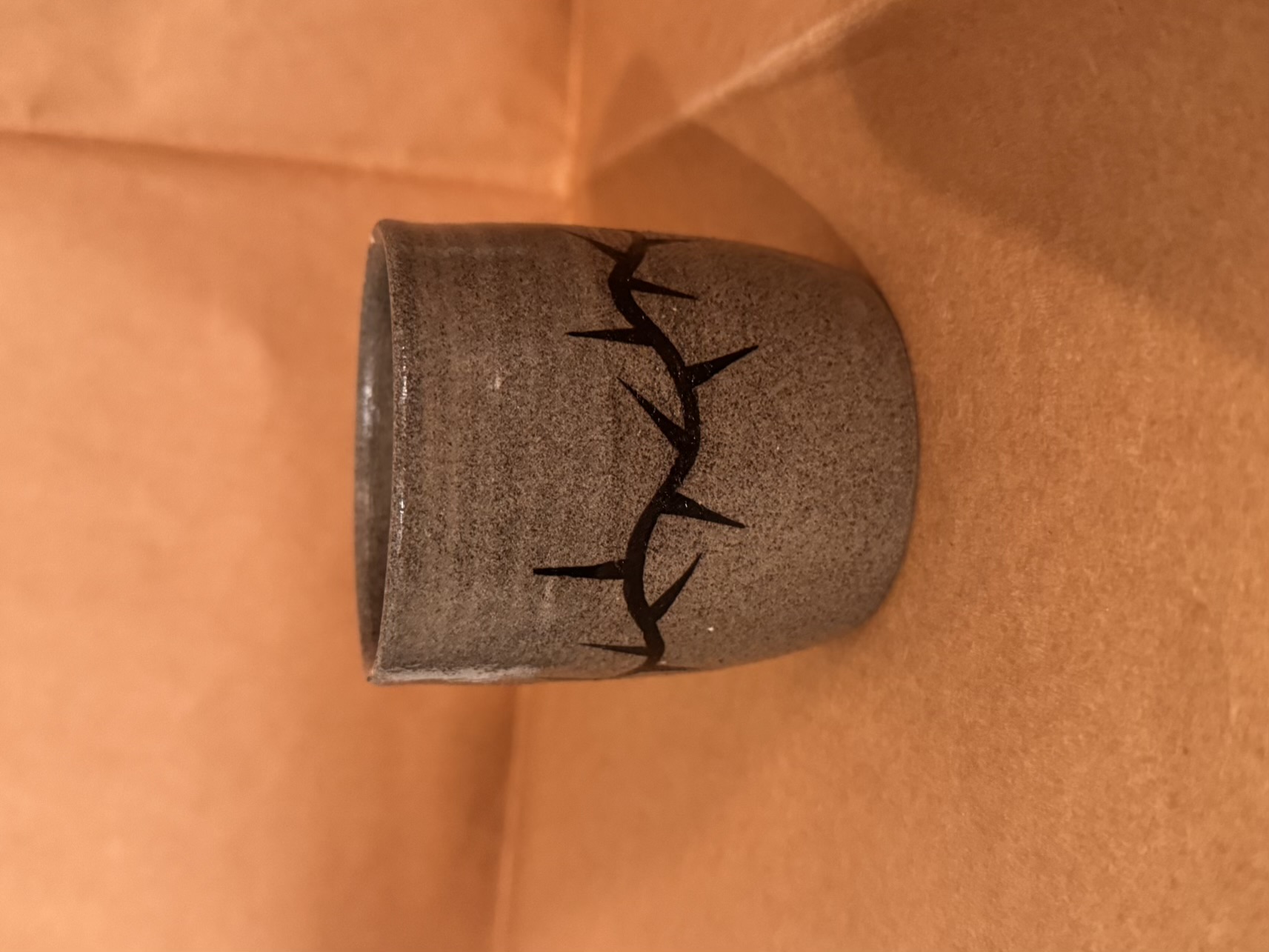 Czarka Ciernie szara 250ml zdjęcie 1