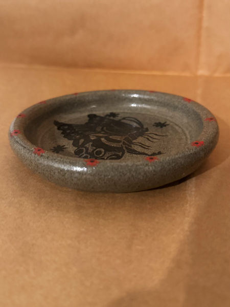 Podstawka pod kadzidło/bizu motyl zdjęcie 1