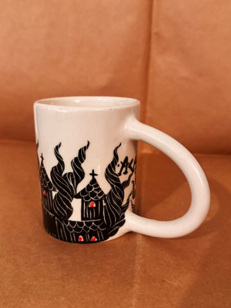 Kościół czerwone okna 320 ml zdjęcie 3