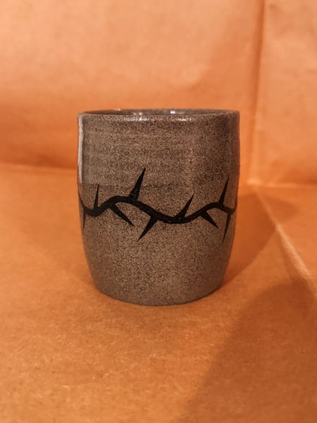 Czarka Ciernie szara 250ml zdjęcie 2