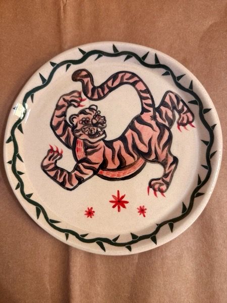 Tiger talerz 18cm