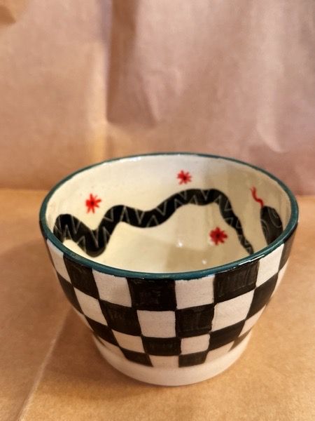 Miska Waz szachownica 520ml 