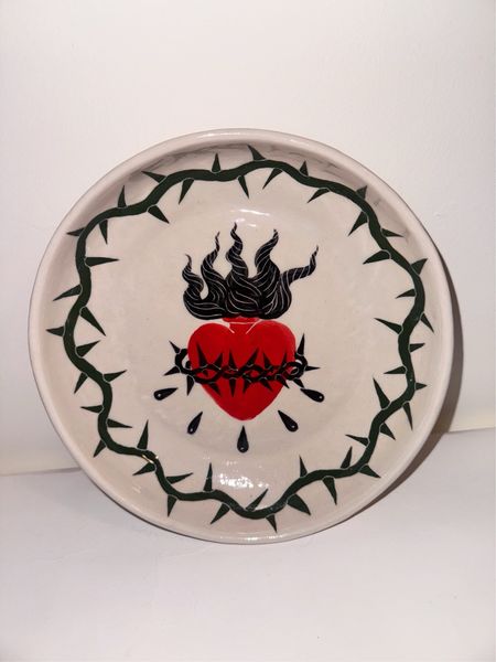 talerzomiska obiadowa serce