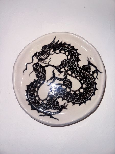 talerzyk na kadzidło dragon 