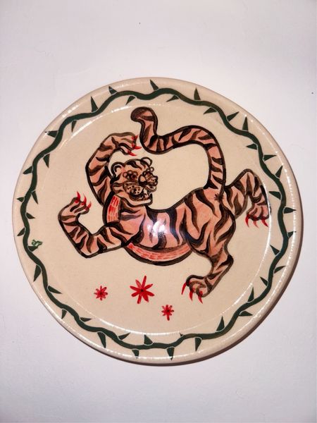 Tiger talerz 18cm